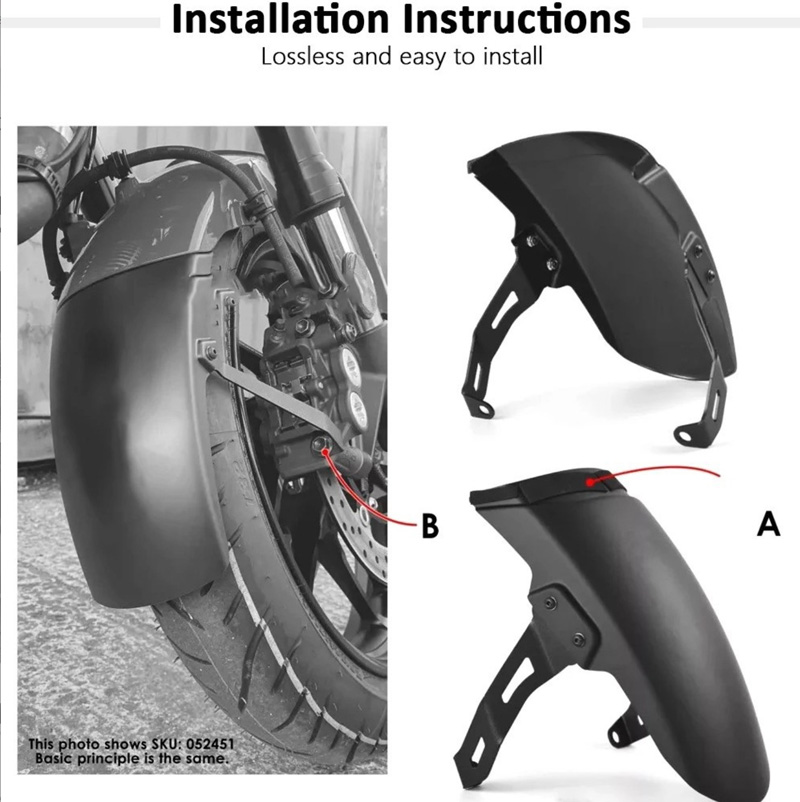 Front-fender-extension